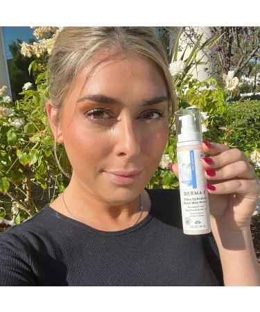 DERMA E Ultra Hydrating Dewy Skin Serum - Hyaluronic Acid, Squalane & Ceramides - 2 FL Oz - Buy Online on GoSupps.com