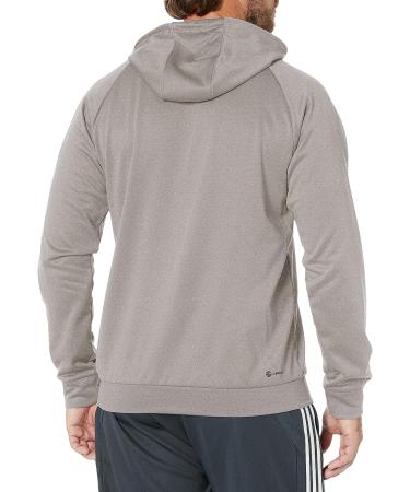 adidas Men's Game and Go Hoodie Large Tall - Medium Grey Heather - Buy Online on GoSupps.com