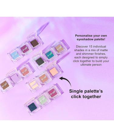 Barry M Clickable Eyeshadow Palette - Matte Light Brown | International Shipping Available - Buy Online on GoSupps.com