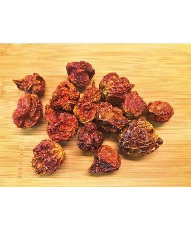 Trinidad Scorpion Dried Chilli Pods - 25g (2nd Hottest in The World) - Buy Online on GoSupps.com