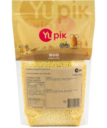 Yupik Turmeric Pearled Couscous 1 Kg Turmeric Pearl 1 kg (Pack of 1) - Buy Online on GoSupps.com