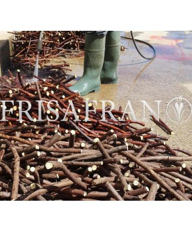 Buy FRISAFRAN Organic Liquorice Sticks | 30g | Premium Liquorice Root for Natural Sweetness | International Shipping Available - Buy Online on GoSupps.com