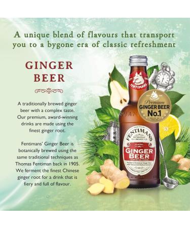 Buy Fentimans Ginger Beer 275ml - Authentic Craft Soft Drink | International Shipping Available - Buy Online on GoSupps.com