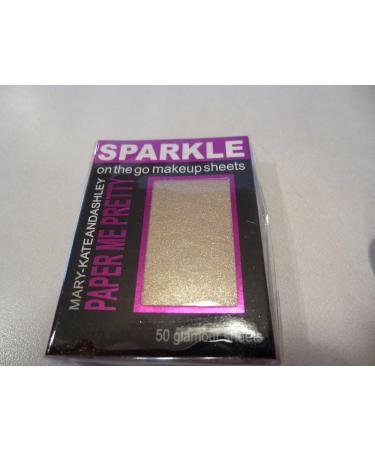 Buy Paper Me Pretty Sparkle Makeup Sheets - Gold Sparkle #812 for Flawless Beauty | International Shipping Available - Buy Online on GoSupps.com