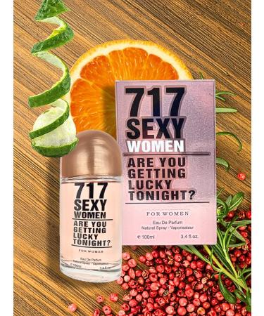 717 Sexy Women - Are You Getting Lucky Tonight Eau de Parfum 3.4 Fl. Oz. Amber Floral fragrance for women. - Buy Online on GoSupps.com