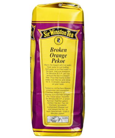 Sir Winston Broken Orange Pekoe Black Tea - 500g Pack | Premium International Shipping - Buy Online on GoSupps.com