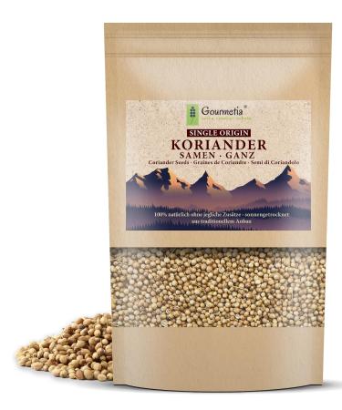 Gourmetia coriander seeds whole 500g coriander seeds from traditional cultivation - coriander whole - 100% natural - Buy Online on GoSupps.com
