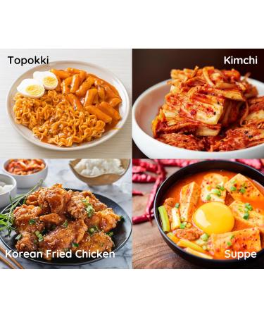 Buy Gochugaru Matsarang - Premium Chilli Flakes for Kimchi (200g) | Authentic Korean Gochugaru Flakes - Hot & Flavorful - Buy Online on GoSupps.com