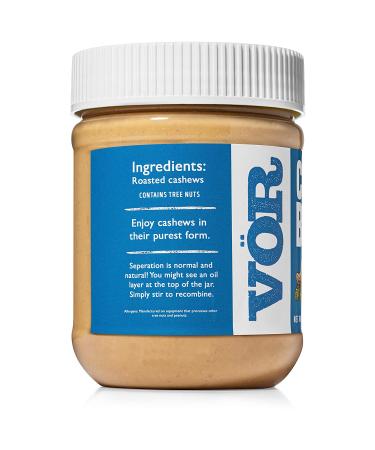 VR All Natural Cashew Butter (12oz) - Vegan, Paleo, Keto & Whole30 Friendly - Buy Online on GoSupps.com