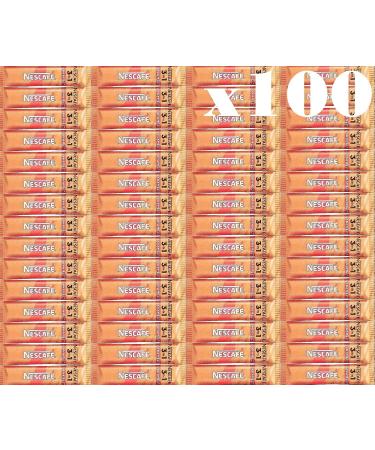 Nescafe Original 3 in 1 Caramel Instant Coffee Sachets 100 Count - Buy Online on GoSupps.com