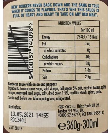 BULL'SEYE BullsEye BBQ Sauce Bundle 2 smaken Originele BBQ 355g en New York Steakhouse 360g 2 Pack - Buy Online on GoSupps.com