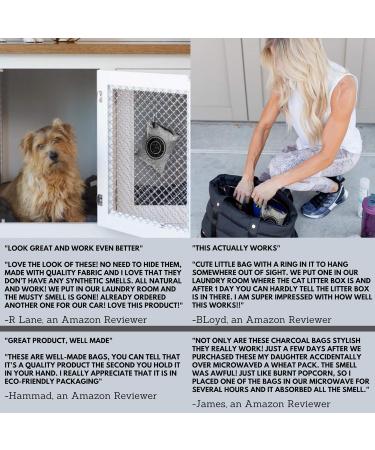 Air Purifying Charcoal Bag - Triple 200g Odor Eliminator & Natural Deodorizer for Home | Eco-Friendly Shipping Worldwide - Buy Online on GoSupps.com