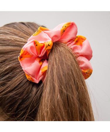 Happie Hare Cotton Rounds Elastic Hair Bands - 4 Pack Cat Scrunchie Set for Girls - Women's Hair Accessories - Perfect Gift - Buy Online on GoSupps.com