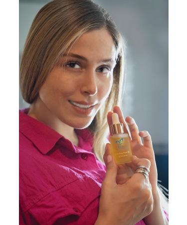 Hydrating Face Oil for All Skin Types | Vegan Cruelty-Free Natural | 1oz Moisturizer for Dry Skin - Buy Online on GoSupps.com