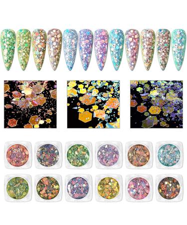Professional Acrylic Nail Kit with Glitter Powder & False Nail Tips - Starter Set 01 - Buy Online on GoSupps.com