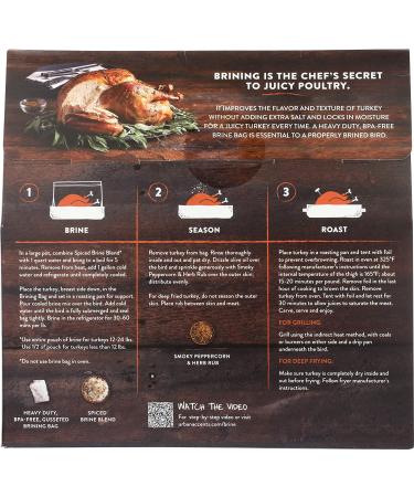 Urban Accents Gourmet Gobbler Turkey Brine Kit - 12.75 oz | Thanksgiving Brining Seasoning - Buy Online on GoSupps.com
