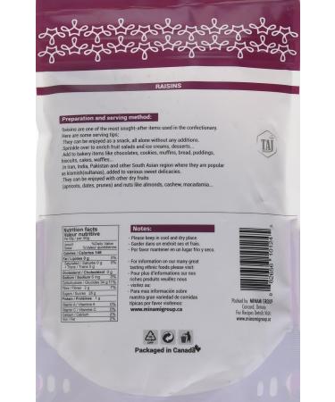 TAJ Foods Thompson Raisins 300 Grams - Buy Online on GoSupps.com