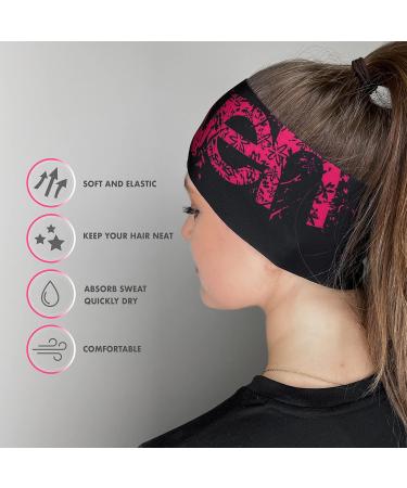Shop Eleven Sportswear Sportehnsb nder for Running Cycling Hiking Fitness & More | HB Dolomiti | Unisex Accessories for All Ages - Black EVN Flower - Buy Online on GoSupps.com
