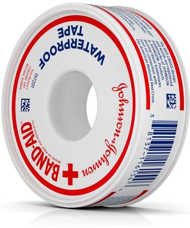 Band-Aid Waterproof First Aid Tapes 1/2 Inch x 10 yds (Pack of 6) - Buy Online on GoSupps.com