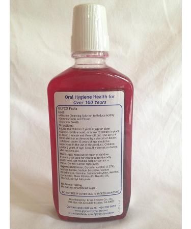 Glyco Thymoline Liquid 16 oz - Natural Oral Care Solution - Buy Online on GoSupps.com