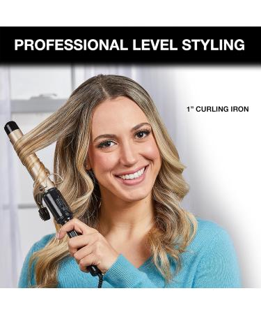 Remington Style Therapy 1 Curling Iron - Lasting Curls for Beautiful Hair | International Shipping Available - Buy Online on GoSupps.com