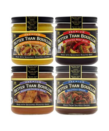 Better Than Bouillon Premium Base Lot de 4 pots de 227 ml