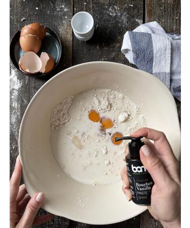 BAM Luxurious Bourbon Vanilla Paste 50 ml Home and Pro Pastry Madagascar Vanilla Extract for Desserts - Buy Online on GoSupps.com