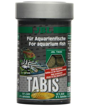 JBL Tabis 40600 Premium complete food for sucker catfish food tablets 100 ml Tabis 58 ml (1 pack)