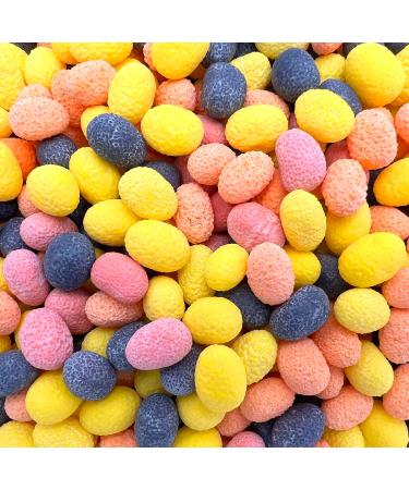 LaetaFood Nerds Jelly Beans Big Chewy Crunchy Pastel Color Candy, Bulk (3 Pound Bag)