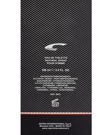 Muelhens Carrera Black Eau de Toilette Spray for Men 3.4 Ounce - Buy Online on GoSupps.com