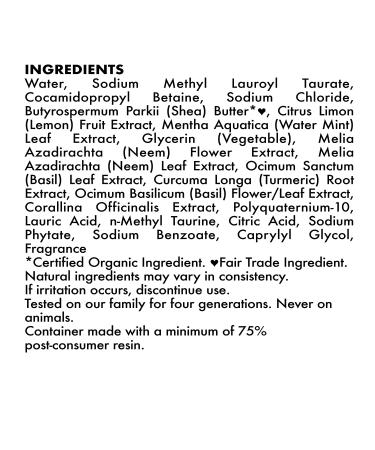 SheaMoisture Invigorating Body Wash - Meyer Lemon & Mint 19.8 fl oz | Refreshing & Nourishing Cleanser - Buy Online on GoSupps.com