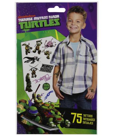 Nickelodeon Teenage Mutant Ninja Turtles 75 Tattoos - Buy Online on GoSupps.com