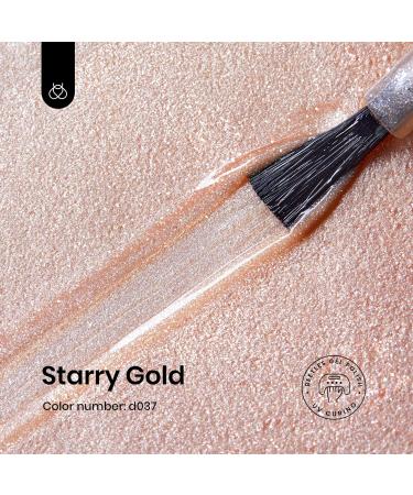 Beetles 15ml Starry Gold Chrome Gel Nail Polish for Fall & Autumn | Soak Off LED Nail Lamp Gel Polish for Manicure Art - Buy Online on GoSupps.com