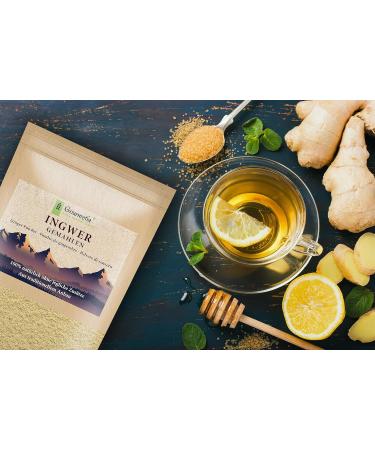 Buy Gourmetia Ginger Powder 400g - 100% Natural Ginger Root & Ginger Tea - Buy Online on GoSupps.com