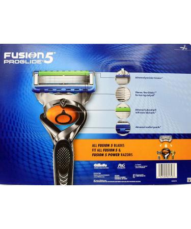 Buy Gillette Fusion5 ProGlide Razor Blade Refills - 16 Cartridges for Men | International Shipping Available - Buy Online on GoSupps.com