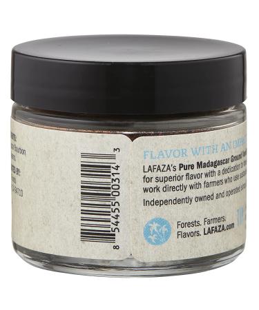 Lafaza Madagascar Bourbon Pure Ground Vanilla Bean Powder 1oz - All Natural & Authentic | Pack of 1 - Buy Online on GoSupps.com