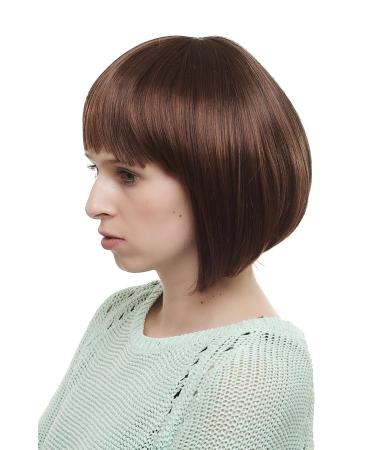 WIG ME UP 2304-2T30 Voluminous Brown Chestnut Bob Wig for Ladies - Shop Now! - Buy Online on GoSupps.com