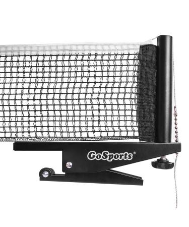 GoSports Universal Regulation Table Tennis Net With Clamps , 72 Inch Tournament Regulation Net With Adjustable Side Posts - Buy Online on GoSupps.com