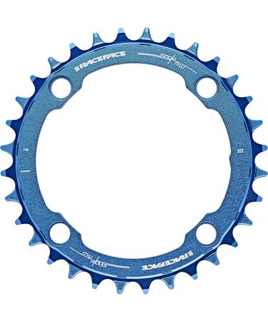 Race Face Narrow Wide 30T Blue Chainring - 104 BCD | Single Speed MTB Chain Ring - Buy Online on GoSupps.com