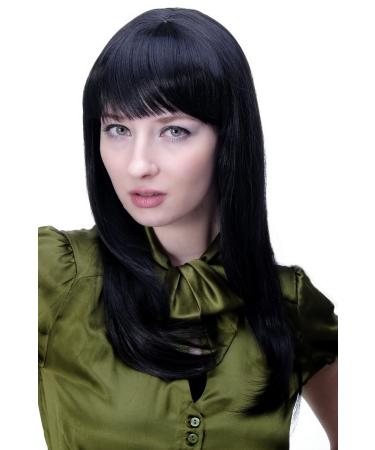 WIG ME UP - 3114-2 Wig black Gothic cute & cheeky bangs long