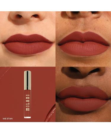 Milani Stay Put Longwear Liquid Lipstick - Smudge-Proof, Kiss-Proof, Fade-Resistant - All-Day Wear - Buy Online on GoSupps.com