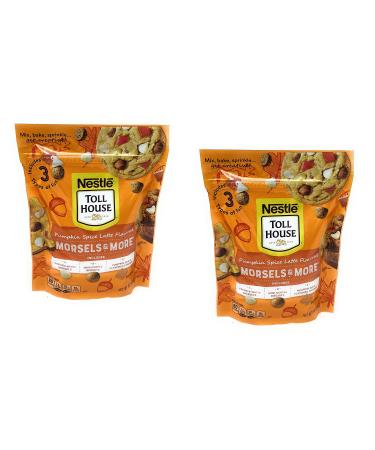 Nestle Toll House Morsels & More Pumpkin Spice Latte Morsel Mix - 8oz (2 bags) 8 Ounce (Pack of 2)