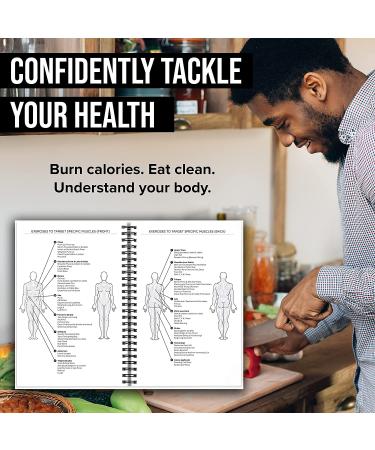 Fitness Journal for Women & Men | Food & Workout Planner for Weight Loss & Muscle Gain | Home Gym Log Book for Bodybuilding Progress | Daily Nutrition Tracker & Health Journal from NewMe - Buy Online on GoSupps.com