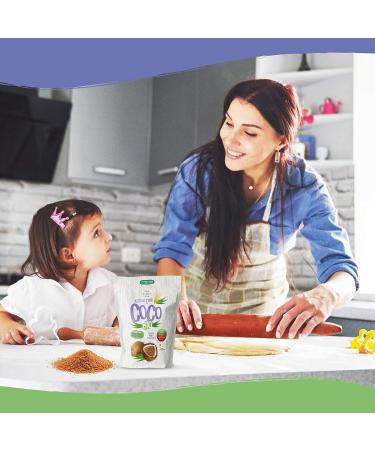 Buy Bio Coconut Blossom Sugar - Organic Gluten-Free & Low Glycemic Index | 100% Natural Vegan Sweetener - Buy Online on GoSupps.com