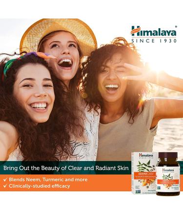 Himalaya DermaCare Neem | Clear Skin & Mild Acne | 120 Capsules | 1 Month Supply - Buy Online on GoSupps.com