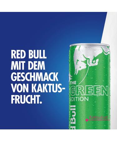 Red Bull Green Edition Cactus Fruit - 24 x 250ml Cans | International Shipping - Buy Online on GoSupps.com
