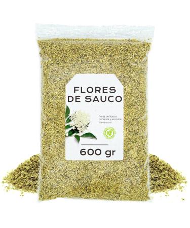 EPEL Elderflower 600g - Elderberry - Dried Elderflower - Elderflower Infusion - Elderflower Tea - Elderflower Bulk (600g)