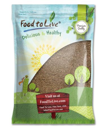 Anise Seeds, 5 Pounds  Non-GMO Verified, Whole Dried Anise Seeds, Kosher, Vegan, Bulk Aniseed Spice. Used in Baked Goods and Beverages, Pairs Well with Seafood and Savory Dishes. Natural Flavoring. 5 Pound (Pack of 1)