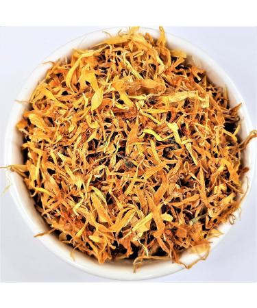 Herba Organica - Calendula Petals Herbal Tea - Calendula L - Marigold Petals - P tales de Calendula Tisane (50g) - Buy Online on GoSupps.com