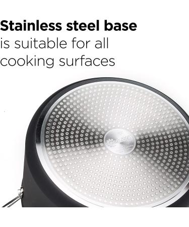 Ecolution Symphony 3Qt Nonstick Saucepan with Cool-Touch Handle - Dishwasher Safe, Grey - Buy Online on GoSupps.com
